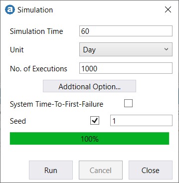 Simulation settings